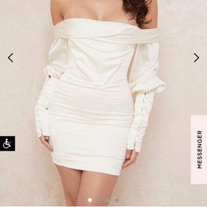HOUSEOFCB off the shoulder dress